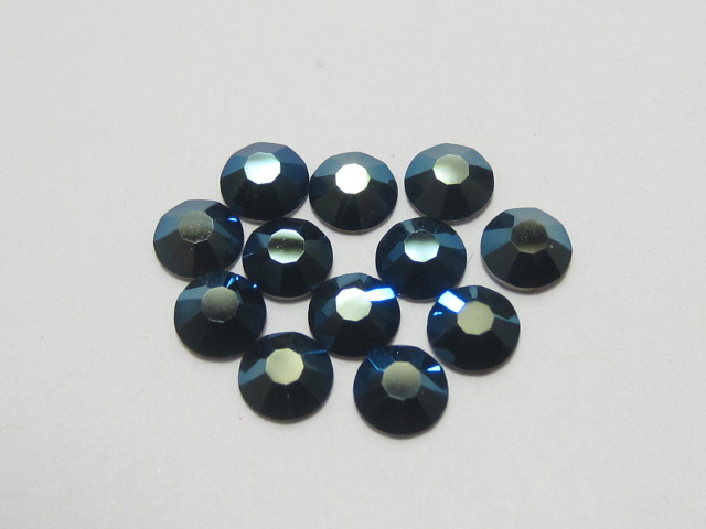 72 pcs. 20ss BLUE FLARE (maxima) FLATBACK PRECIOSA Rhinestones